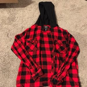 Hooded Flannel